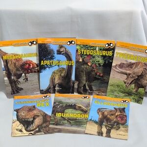 🦖 📚 Smithsonian Little Explorers Dinosaur Book Set - Colorful Dinosaur Covers